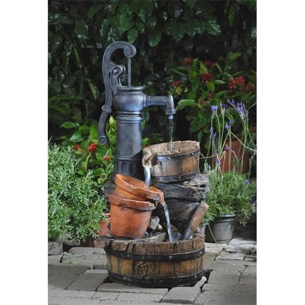 Jeco Jeco FCL061 Classic Water Pump Fountain With Led Light FCL061 - main